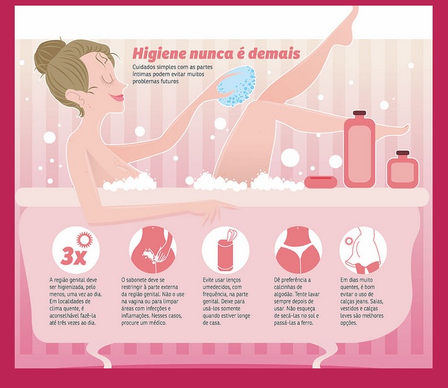 higiene mulher