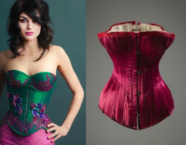 história do corset