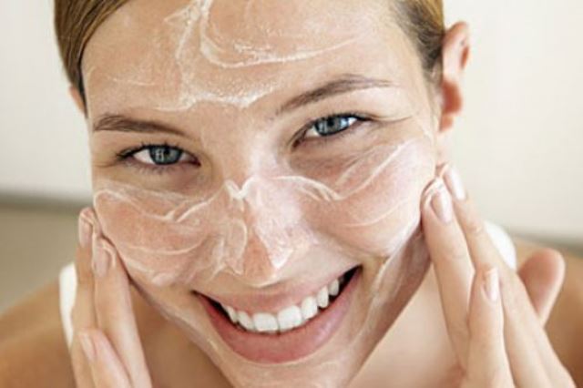 esfoliação facial
