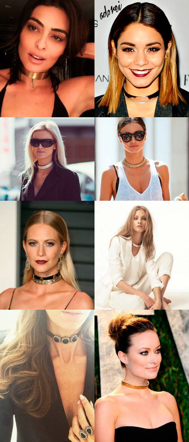 inspiração colar choker