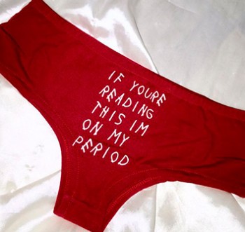 calcinha a prova de menstruação